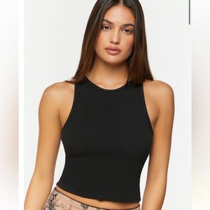 F21- Ribbed Halter Top